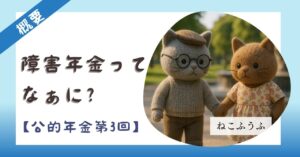 サムネ【概要】障害年金ってなあに?【第3回】